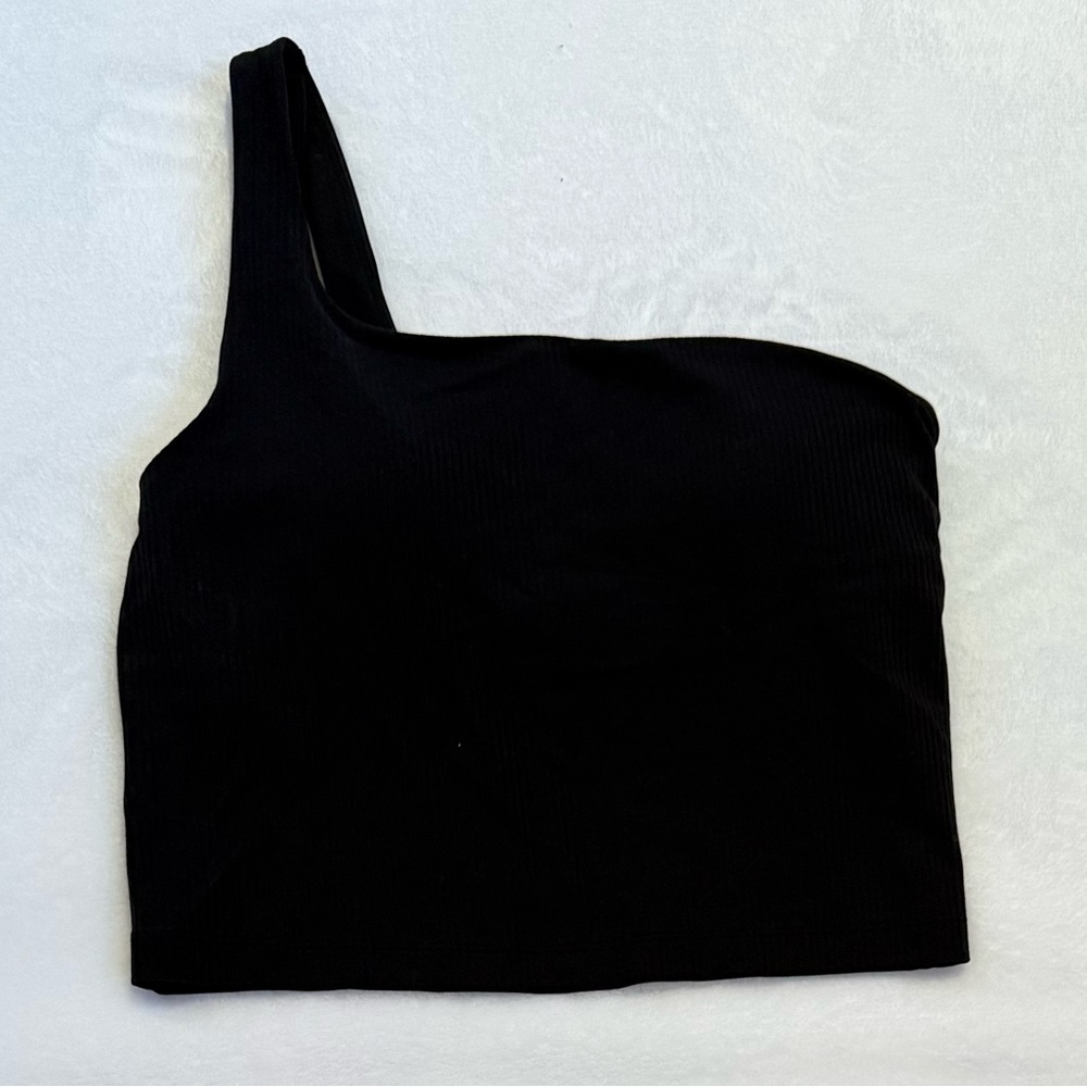 NEW Lululemon Black One-Shoulder Top